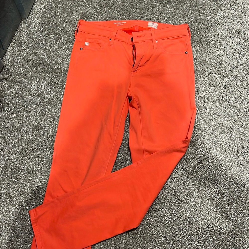 AG Prima Crop-cigarette crop pants.
